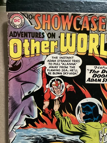 SHOWCASE #18 ADVENTURES ON OTHER WORLDS DC 1959 2. AUFTRITT ADAM STRANGE - Bild 3 von 12