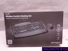 Kensington LL9151B Pro Fit Wireless Comfort Desktop Set W/ Keyboard  Mouse