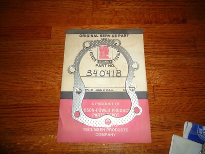 ONE Genuine OEM Metal Tecumseh 34041B Head Gasket *Fast Free Shipping* ONE Genuine OEM Metal Tecumseh 34041B Head Gasket *Fast Free Shipping*