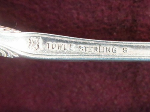 Vintage Sterling TOWLE FRENCH PROVINCIAL TEASPOON 5 7/8" 30g no monogram - Picture 4 of 4