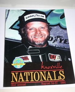 1991-31ST-ANNUAL-KNOXVILLE-NATIONALS-OFFICIAL-PROGRAM-BOBBY-ALLEN-039-SCRUFFY-039