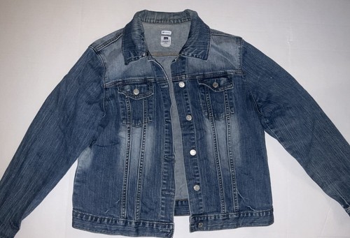 Gap Stretch Women’s Denim Button Down Jacket 2 Pockets Size XL - Picture 1 of 4