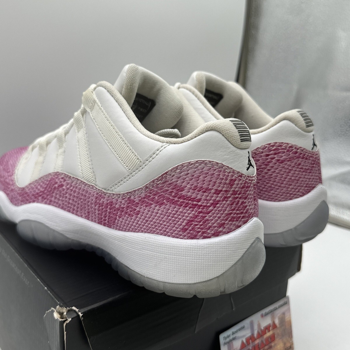Size 7 2013 Air Jordan 11 Retro Low Snakeskin 580521108 ICY