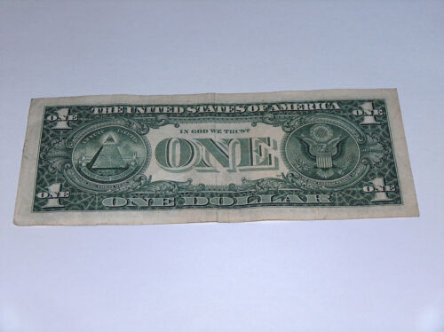 2003 Bill US Bank Note Date Month July 12 Year 1905 07121905 Fancy Serial # - Picture 2 of 2