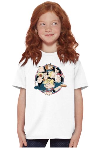 Vintage Retro Dennis the Menace Characters Youth Crewneck T Shirts Boy or Girl - Picture 3 of 7