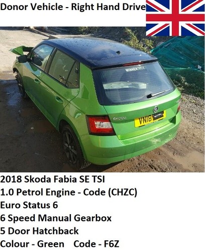 2018 Skoda Fabia MK3 1.0 Top Turbo Oil Feed Pipe - Picture 6 of 6