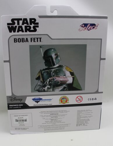 Star Wars Select Diamond Select Boba Fett Talking Action Figure - Picture 2 of 2