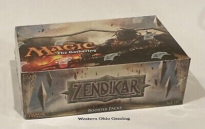 Magic The Gathering ENGLISH Zendikar Booster Pack Box NEW Magic The Gathering ENGLISH Zendikar Booster Pack Box NEW