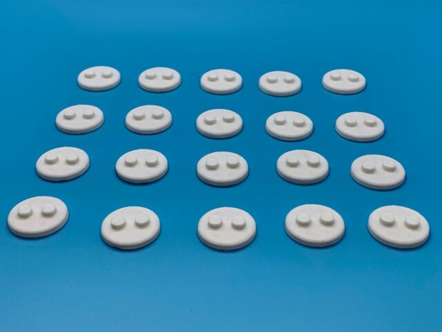 Minifigure Display Stands Lot Of 20 NEW 1 X 2 Stud Circular Collector Minifigure Display Stands Lot Of 20 NEW 1 X 2 Stud Circular Collector