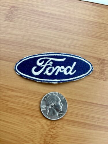 Ford Fahrzeug Auto LKW Eisen bestickt Nähen Patch marineblau US Co Weste Mütze kostenloser Versand - Bild 2 von 4