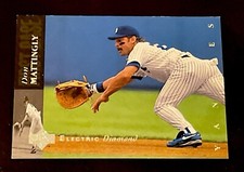 Don Mattingly-1994 Upper Deck Electric Diamond #90-Yankees MVP/ Coach