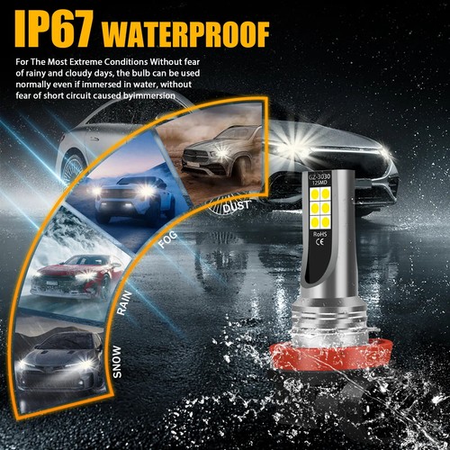 For Honda Pilot 2006-2018 6x Combo LED Headlight High/Low Beam & Fog Light Bulbs - Picture 13 of 15