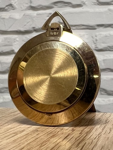 VINTAGE Pocket Watch RAKETA Corsar (Gold Plated) Mechanical 2614 SOVIET/USSR - Picture 6 of 24