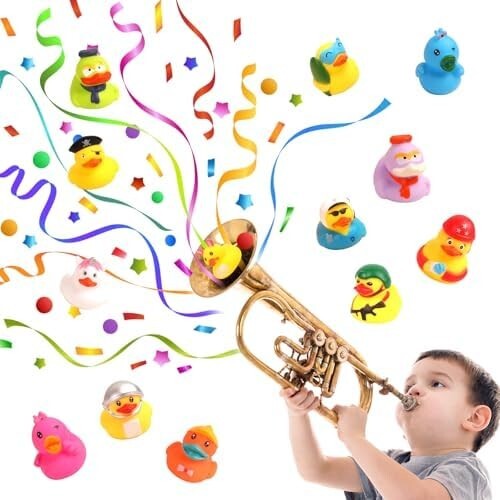 25 PCS Jeep Rubber Ducks in Bulk Assorted Duckies for Ducking Cruise Small - USA - Picture 3 of 7