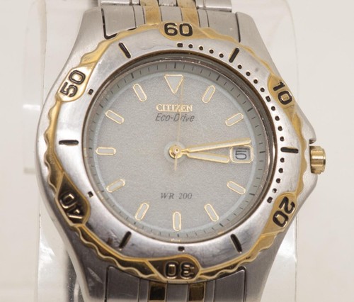 CITIZEN ECO~DRIVE WR 200 HERREN ARMBANDUHR UM 1996 REF: 8782Y - Bild 7 von 12