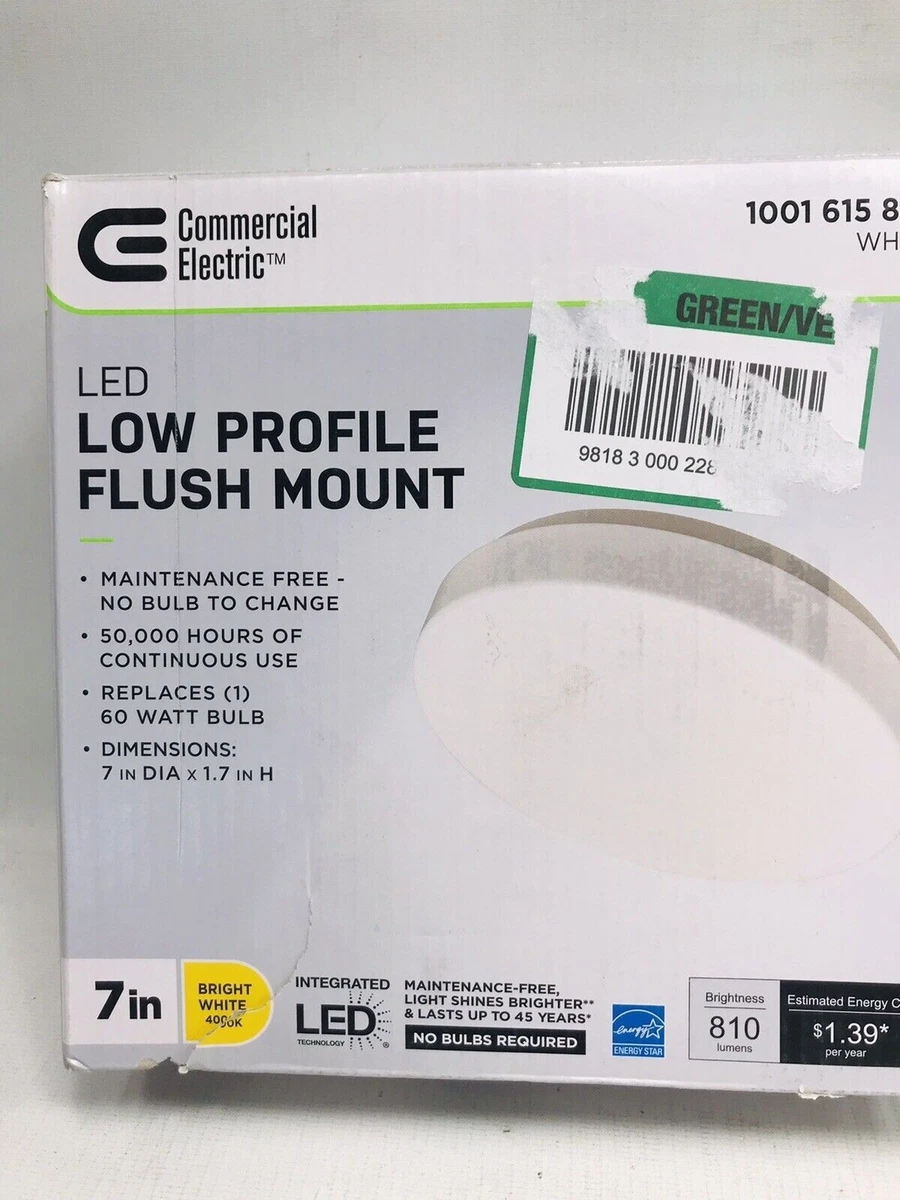 Low profile flush mount outlet
