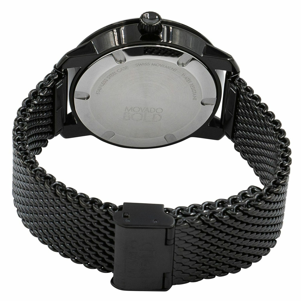 Movado 3600767 Men's Bold Black Quartz Watch | eBay