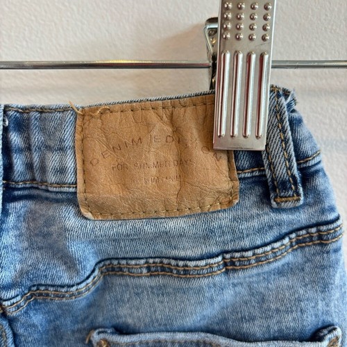 Zara Kids The Slim Denim Adjustable Waist Medium Wash Skinny Jeans Size 4-5 year - Picture 6 of 10