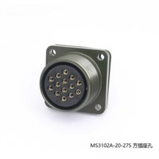 1pcs for  MS3102A-20-27S 14pin Aviation Plug Connector MS3106A-20-27P