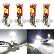4 Pcs H3 LED Fog Driving Light Bulbs Conversi...