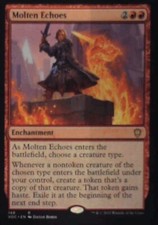 Molten Echoes - Commander: Innistrad: Crimson Vow: #148, MTG Nm R238
