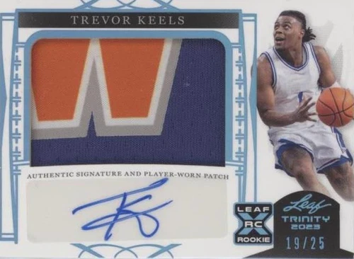 2022-23 Leaf Trinity - Trevor Keels #PA-TK1