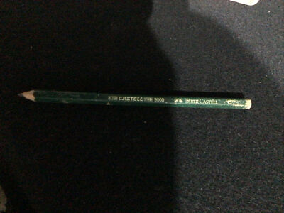 Faber-Castell - Castell 4B 9000 Pencil Water Based Varnish Made In Germany B28