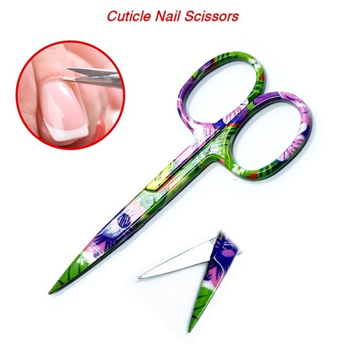 Pro Cuticle Beauty Small Scissor Manicure Toe Nail Scissors Nail Art Shears - Picture 8 of 11