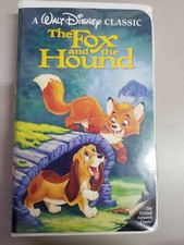 The Fox and the Hound VHS Black Diamond Walt Disney Original Classic 1994 RARE