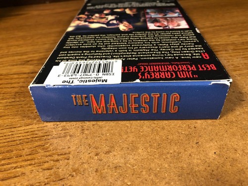The Majestic VHS Video Tape Used Movie Jim Carrey - Picture 4 of 6