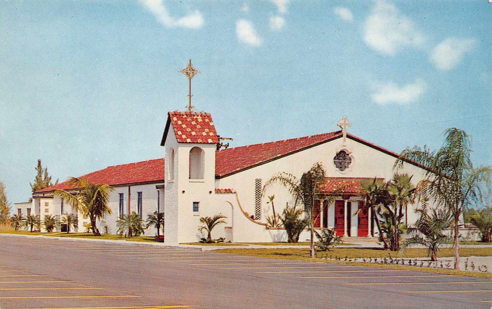 FL 1950’s Florida St. Raphael's Catholic Church St Petersburg FLA 2