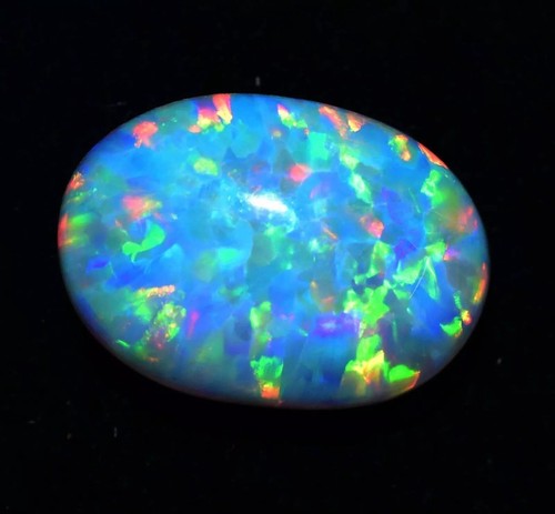 10.25 Ct Natural Ethiopian Fire Opal Certified Play of Color Untreated Gemstone - Picture 2 of 7