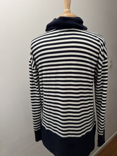 Gap Cowl Nackenstreifenpullover marineweiß klein - Bild 2 von 6