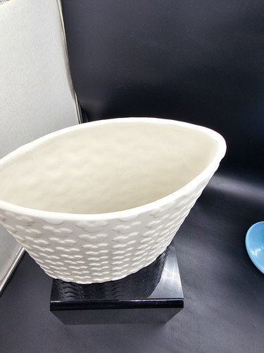 Disney Home - Vaso in ceramica 3D modello Topolino bianco ovale parco esclusivo alto 9" - Foto 2 di 5