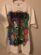 Ramones Escape From New York 1990s Vintage Shirt *Single Stitch*  Joey Ramone