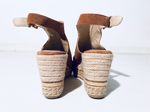 Cuñas Bullboxer de gamuza con aspecto de festival - talla 37 - ¡excelente estado! - Imagen 8 de 9