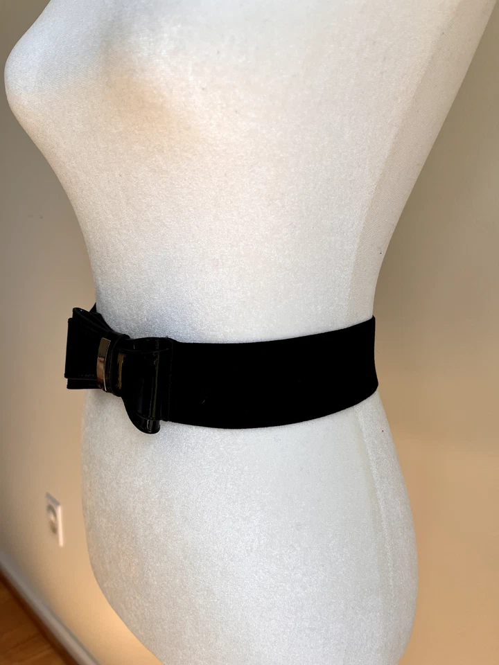 Cinturón My Beau Lilly Pulitzer lazo negro Foto 4 de 4