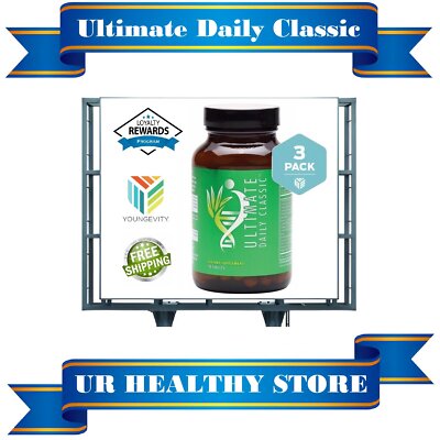 Youngevity Ultimate Daily Classic 90 Tablets (3 PACK) - Heart & Wellness Support
