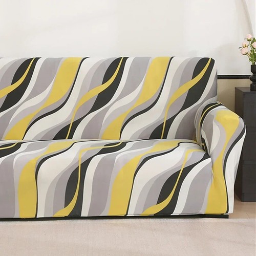 Sofa Slipcover Anti dirty Spandex CouchCover Furniture Protector for Living Room - Picture 17 of 58