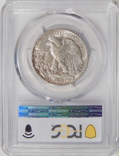 1934-S 50c PCGS AU 55 ~ SILVER WALKING LIBERTY HALF DOLLAR - Picture 2 of 5