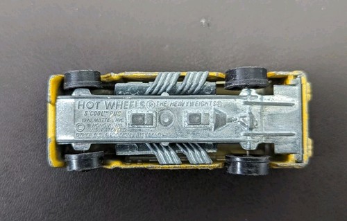 1970 Hot Wheels The Heavy Weights S 'Cool Bus Redline Original Mattel Hong Kong - Bild 6 von 8