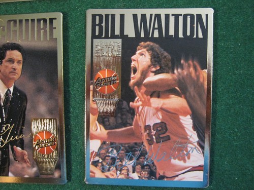 1994 NBA Action Packed 6-card Lot Bill Walton Bradley, Lucas, McGuire - Picture 7 of 8