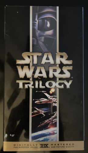 Star Wars Trilogy. VHS. 3-Tape Set. Nice Condition. - Picture 2 of 6