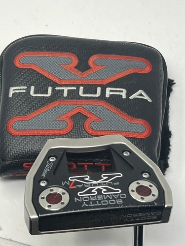 LEFT HAND TITLEIST SCOTTY CAMERON FUTURA X7M Putter W HC Headcover