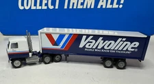 WINROSS DIECAST COE SEMI TRUCK TRAILER REPLICA “Valvoline” Mack 1/64 Scale (WR)