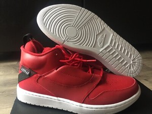 jordan fadeaway gym red