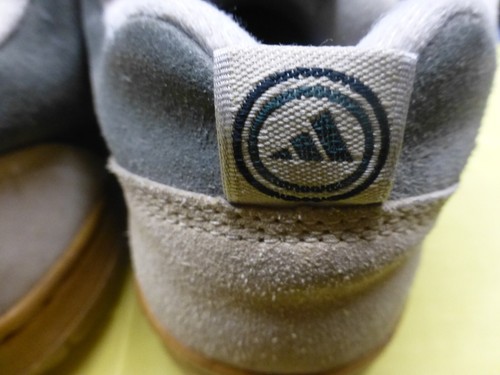 1997 Vintage Adidas Skateboard Schuhe 071419 Adidas Skateschuhe Khaki Adimatic 26 - Bild 5 von 12