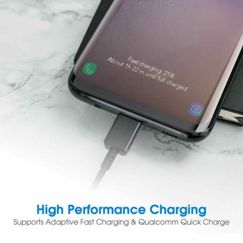 USB Cable Type C Fast Charger For Samsung Galaxy S8 S9 S10 S20+ Note 9 10 20 - Picture 11 of 12