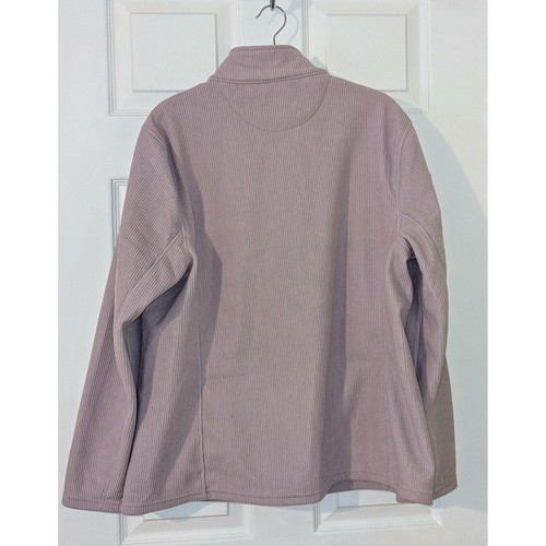 Andrew Marc Full Zip Jacket Soft Fleece Lined Pockets Lavender XL NWT - Bild 6 von 12