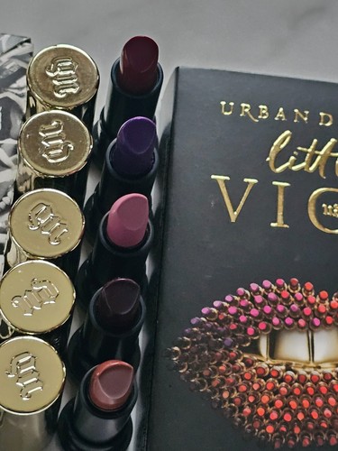 Urban Decay little VICEs Lipstick Set (Violate-1993-Mad-Love Drunk-Dubble Cross) - 第 3/6 張圖片